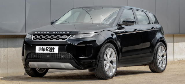 Einstieg leicht gemacht: H&R Sportfedern für den neuen Range Rover Evoque