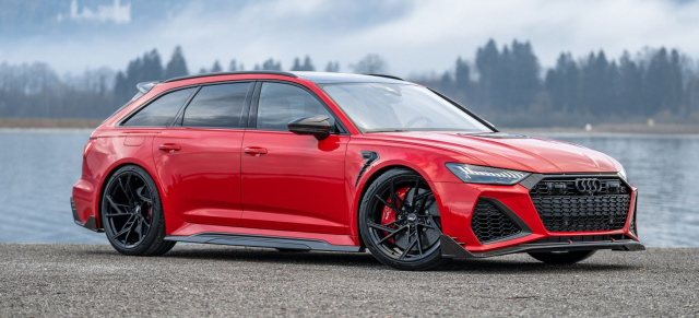 1 of 200 - ABT RS6 Legacy Edition: 760 PS-Sondermodell als limitierte Krönung