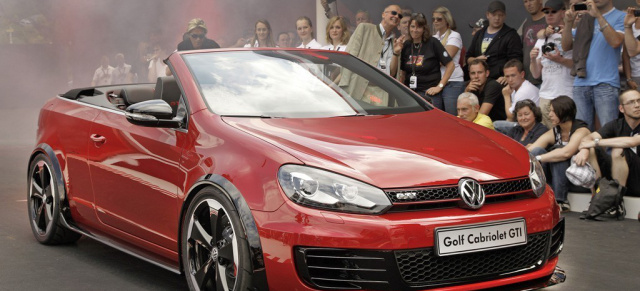 Es wird gebaut  das Golf GTI Cabrio kommt!: Zuwachs in der GTI-Familie  der erste GTI ohne Dach