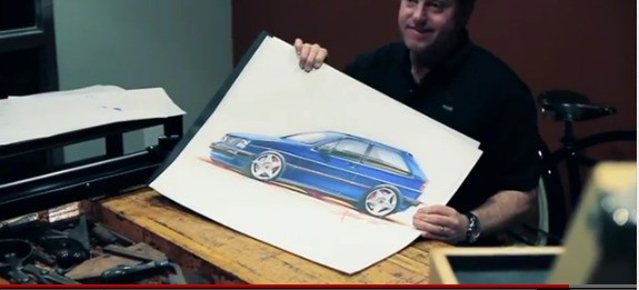 VIDEO: Chip Foose zeichnet seinen Golf 2 GTI: Perfekte Vorlage für den perfekten Mk2