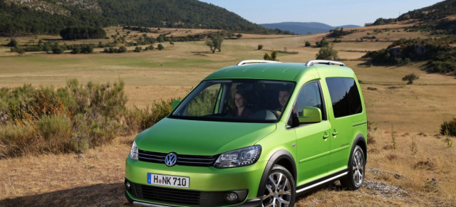 Jetzt bestellbar: Das kostet der Cross Caddy: Bestellfreigabe für den Gelände-Caddy