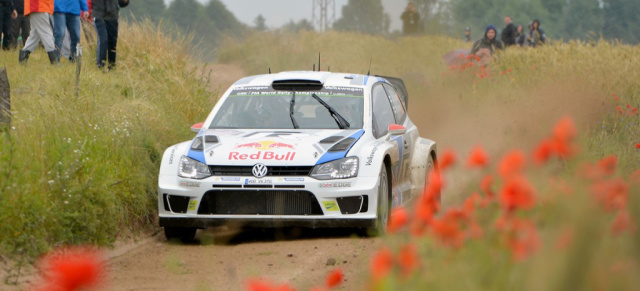 Polo WRC Doppelsieg bei der Rallye Polen: VW Motorsport setzt seine Siegesserie fort
