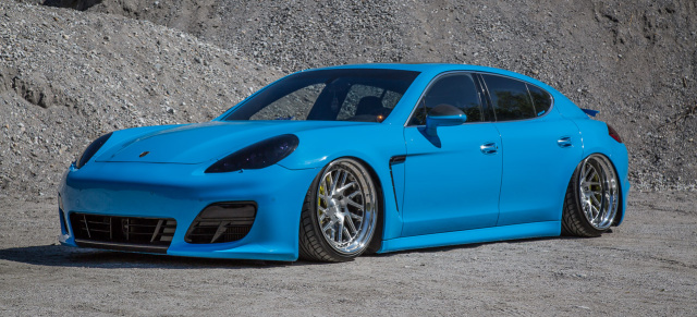 Porsche Panamera Turbo Widebody: Weit und breit