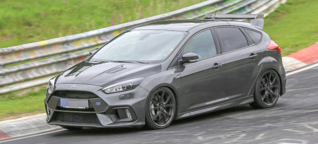 Neuer Leistungsträger mit Sammlerpotenzial: Testet Ford hier den neuen Focus RS500?