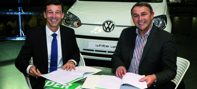 Werder Bremen fährt weiter Volkswagen: Bis 2013 bleibt VW als Sponsor an Bord