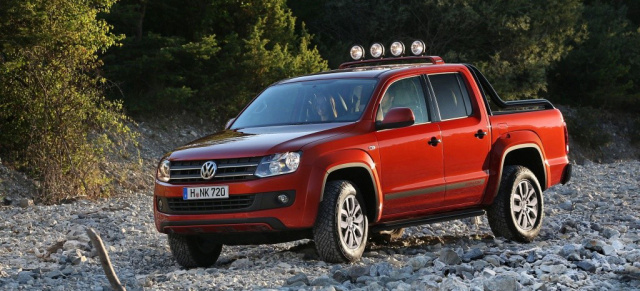 IAA Nutzfahrzeuge Hannover: Premiere VW Amarok Canyon: 2013er Amarok-Sondermodell als lifestyliger Offroad- Pickup
