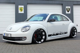 VW Beetle Gemeinschaftsprojekt von KBR Motorsport & SEK-Carhifi : Krawall-Käfer mit Sound und Leistung 