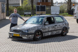 Der malende Holländer kommt nach Hattingen: Daniel Sloots bringt seinen handbemalten Golf zur VAU-MAX.de TuningShow mit