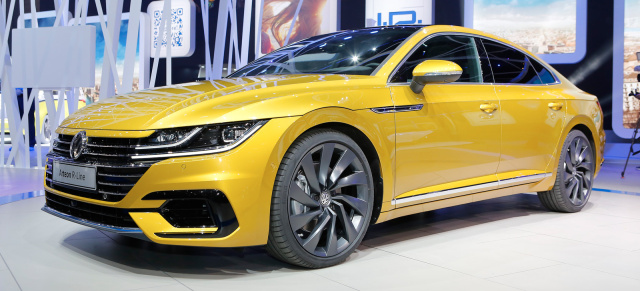 Genf 2017 - Eleganter GT mit bewährter Technik: Das ist der neue VW Arteon 