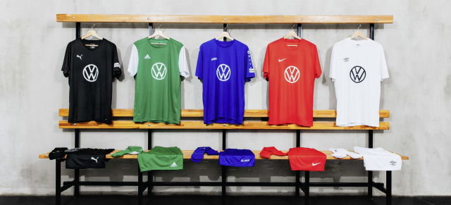Trikotaktion für Amateurklubs: VW-Trikots für deinen Verein