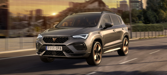 Sportlich auch mit weniger Leistung: CUPRA Ateca bekommt zwei neue Motoren