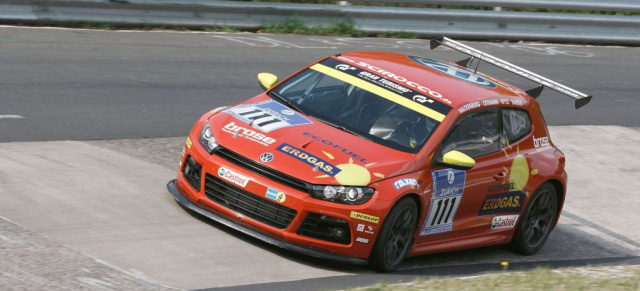 Scirocco GT24 mit Erdgas-Antrieb zieht auf der Nordschleife seine Runden: Auch Vau-Max.de-Mitarbeiter Alfrid Heger ist wieder an Bord