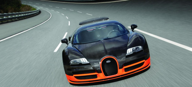 431 km/h im Bugatti Super Sport - Keiner ist schneller: 1200 PS machen den Bugatti zum schnellsten Serienwagen der Welt