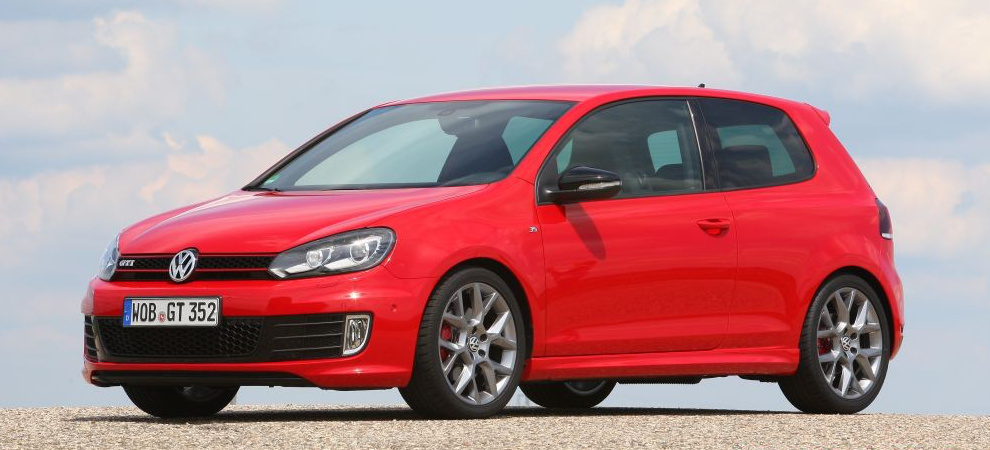 VW Golf 6 GTI Edition 35, Gaußscher Weichzeichner im BG ang…