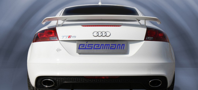 Premium-Auspuff für  Audi TT RS von Eisenmann: Optimierte Abgasführung sorgt für mehr Leistung und Drehmoment
