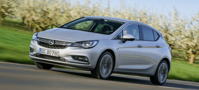 Der neue Astra gefällt den Kunden: Über 250.000 Bestellungen für den Opel Astra