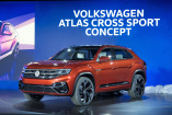 Konkreter Ausblick auf den Altlas-Fünfsitzer: 2019er VW Atlas Cross Sport  "Concept"