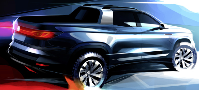 Der Amarok bekommt Gesellschaft : Pickup-Premiere bei Volkswagen - Neuer Saveiro?