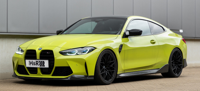 Superlativ auf vier Rädern: Der BMW M4 mit H&R DCS-Gewindefahrwerk (G82/G83)