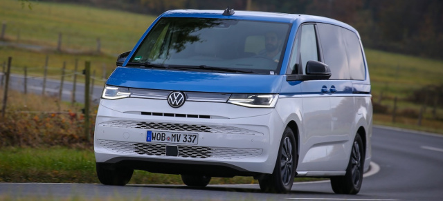 Der Winter kann kommen: VW Multivan eHybrid 4motion: Der VW Multivan wird mit Verspätung zum hybriden Allradler