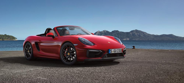 Top-Modelle: Boxster GTS und Cayman GTS: Mehr Leistung und ein eigenständiges Design.