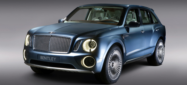 Das erste Bentleys SUV kommt 2016: Bentley gibt Namen seines SUV bekannt