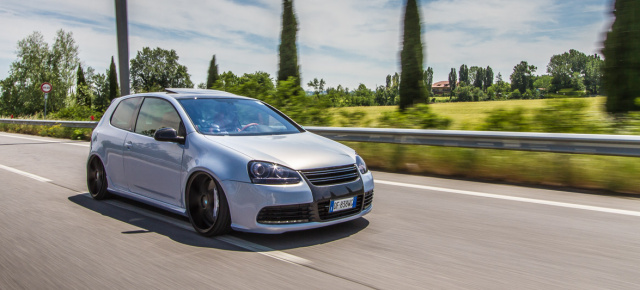 „The Italian Job“: VW Golf 5 R32 nachgeladen und abgeschmeckt