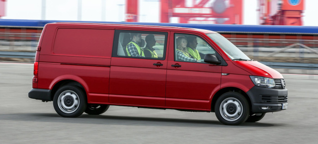 VW Transporter als Kastenwagen Plus: Der Doka-Transporter