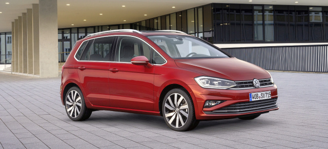 IAA Premiere 2017: Facelift und neue Technik für den Golf Sportsvan