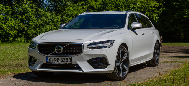 Video: Zweischneidiges Schwert: Unterwegs im Volvo V90 T6 AWD R-Design