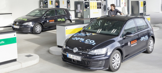 Blue Gasoline noch dieses Jahr an der Tankstelle: Volkswagen, Bosch & Shell entwickeln erneuerbaren Ottokraftstoff