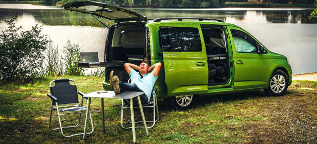 Undercover Camper: 2023 VW Caddy California im Video-Fahrbericht