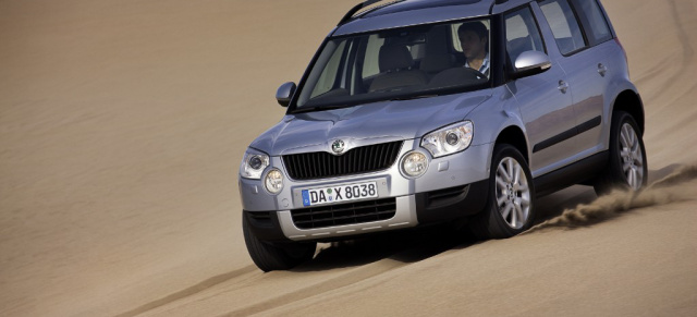 Preise für den Skoda Yeti ab 17.990 Euro : 