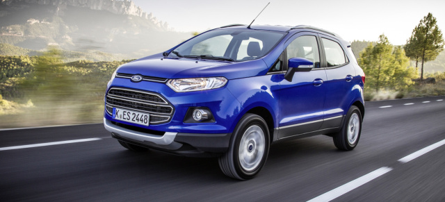 Der neue Ford EcoSport (2016): Ford überarbeitet sein Kompakt-SUV