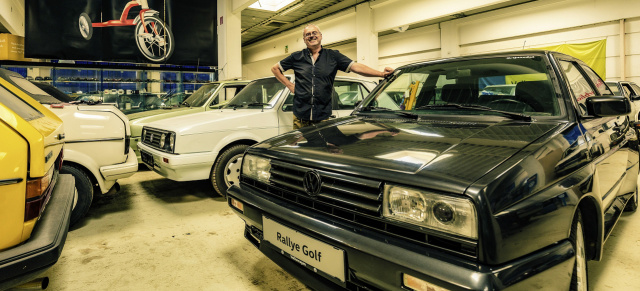 Josef Juza hat mehr Volkswagen als mancher VW-Händler: 114 x Golf – Zu Besuch in der wohl größten Golf-Sammlung