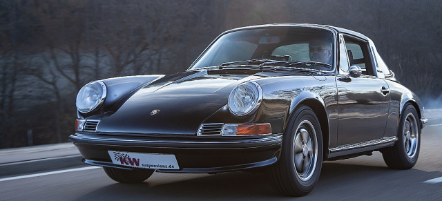 Dämpfer-Upgrade für´s Urmodell: KW Klassik Dämpfer für Porsche 911 F-Modell