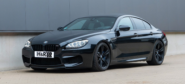 Beauty for the beast: H&R Gewindefedern für das BMW M6 Grand Coupé