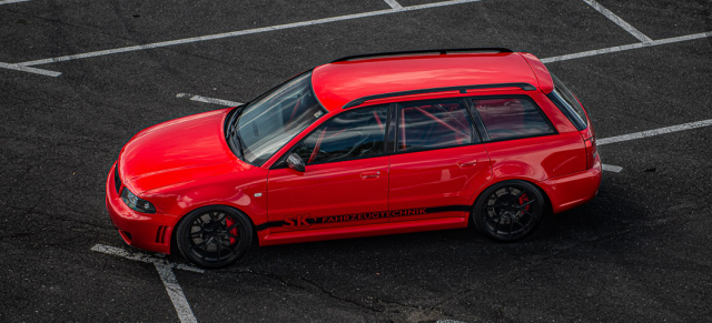 Das „Tag und Nacht“-Projekt: Audi RS4 in sieben Monaten von der Schlachtbank Wörthersee-reif geschraubt