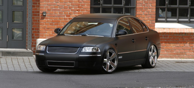 Limo Deluxe - Passat 3BG powered by Carpower: Soundstarker Passat 3GB dreht voll auf