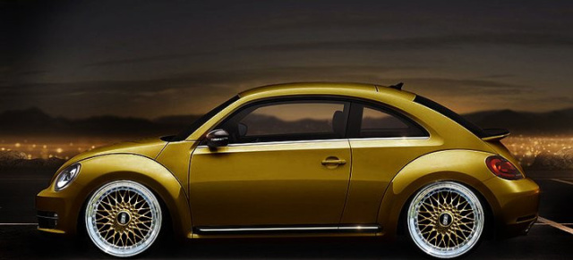 Erstes Tuning für den neuen 2012er VW Beetle 2: VAU-MAX.de Leser tunt als erster den Beetle 2