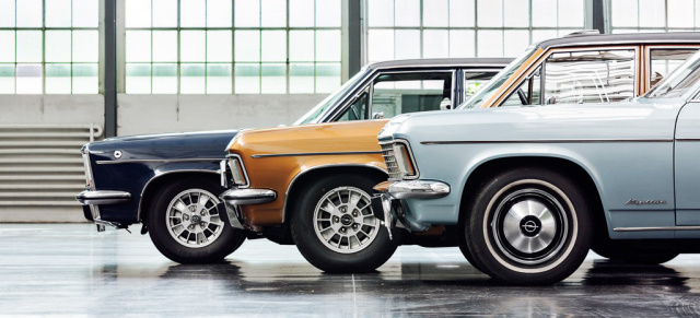 Die großen Drei von Opel auf der Techno Classica: Sonderausstellung in Essen: 50 Jahre Kapitän, Admiral und Diplomat