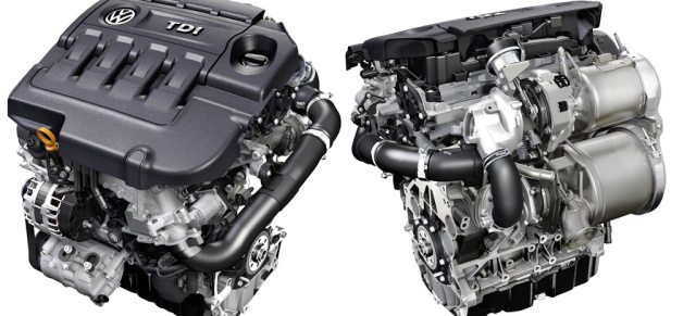 Das sind die VW-Motoren der Zukunft!: Der Hubraum schrumpft weiter! Neue 3-Zylinder-TSI- und -TDI-Motoren, 10-Gang-DSG und 400 PS starker TSI in Planung