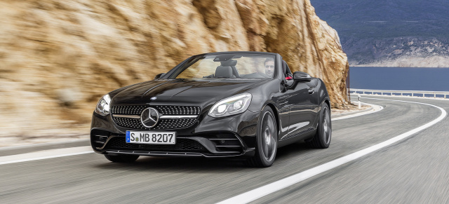 Mercedes-AMG SLC 43: Der neue Performance Roadster aus Affalterbach