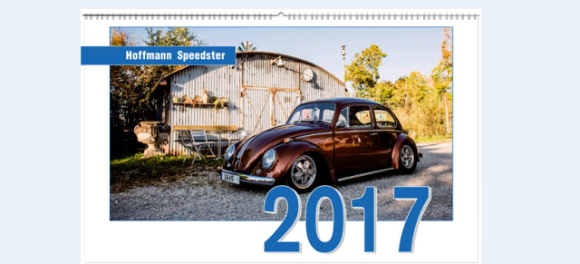 Hier sind die Gewinner!: Der Hoffmann Speedster Kalender 2017