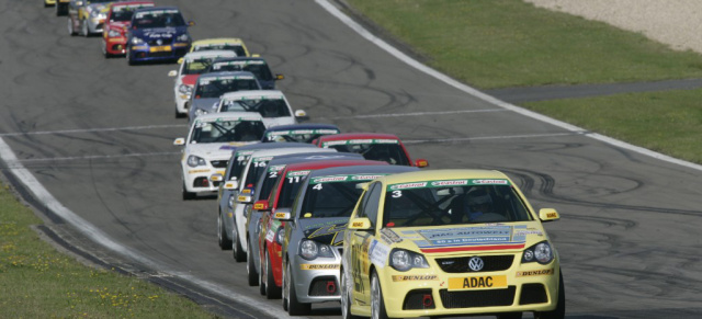 ADAC Volkswagen Polo Cup: Hier kommt Alex!: Überlegener Sieg für Alexander Rambow am Nürburgring  Williams rettet Tabellenführung 