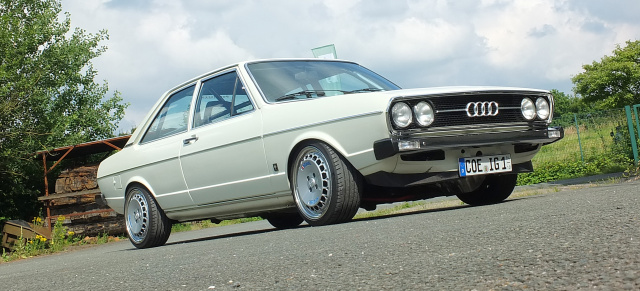 Retro mit Nachdruck: 1975er Audi 80 – Ein Klassiker mit Turbo-Herz