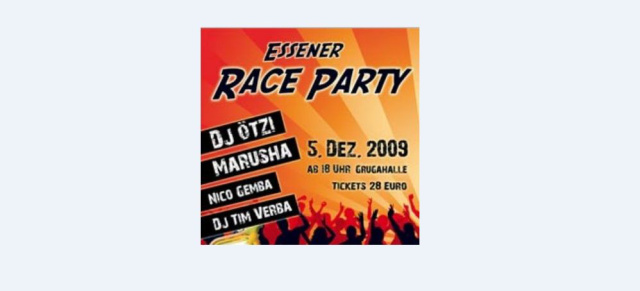 Essener Race Party Samstag Abend mit DJ Ötzi und Marusha in der Grugahalle: Die Party zur Essen Motor Show 2009