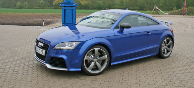 Schon gefahren: Audi TT RS mit Siebengang S tronic (2010): Fahrbericht: So fährt sich der Audi TT RS mit 7-Gang DSG