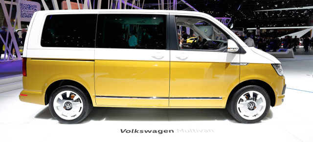 Genf 2017 –  Happy Birthday, Bulli!: Volkswagen feiert „70 Jahre Bulli“ mit einem Sondermodell