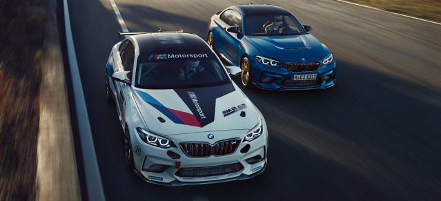 BMW M2 CS mit 450 PS: Starke Brüder: Neuer BMW M2 CS und BMW M2 CS Racing